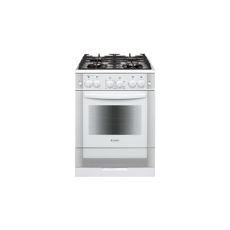 Плита газовая GEFEST 6500-02 0042, 60x60x85 см, 4 конфорки, 52 л