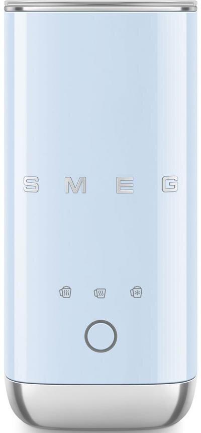 Вспениватель молока Smeg MFF02PBEU стиль 50-х, мощность 500Вт, холодная/горячая пена, автоматическое отключение, кнопочное управление