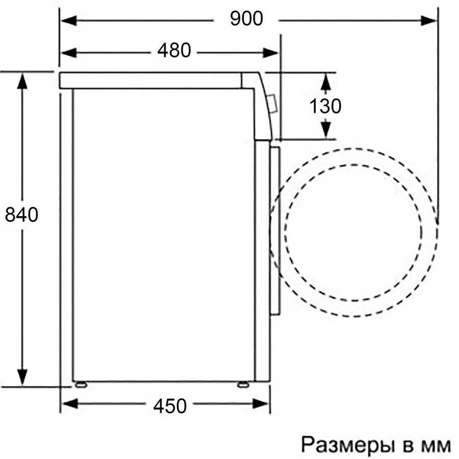 Стиральная машина Beko WSPE7612W белый