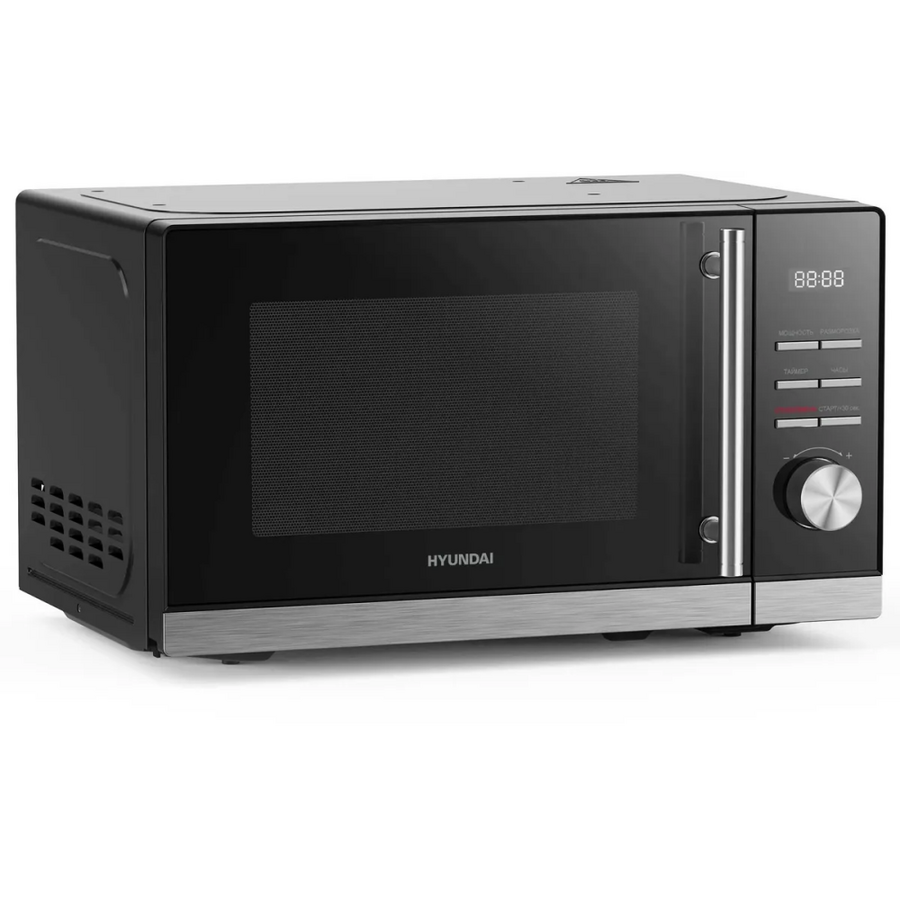 Микроволновая печь Hyundai HYM-D3005 черный/стальной