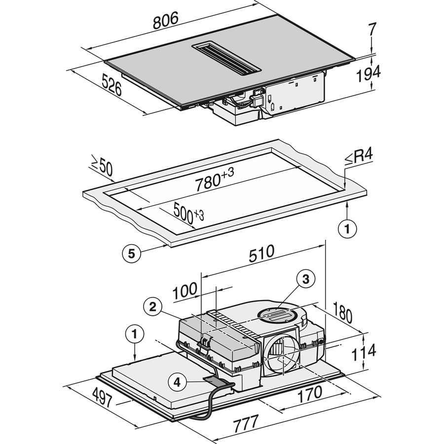 Варочная поверхность MIELE KKMDA 7473 FR-A