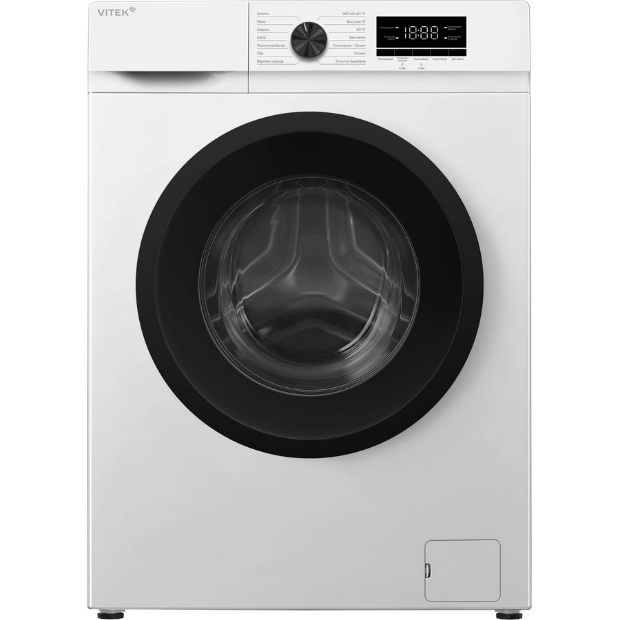 Стиральная машина Vitek VT-WSE8201 белый инвертор