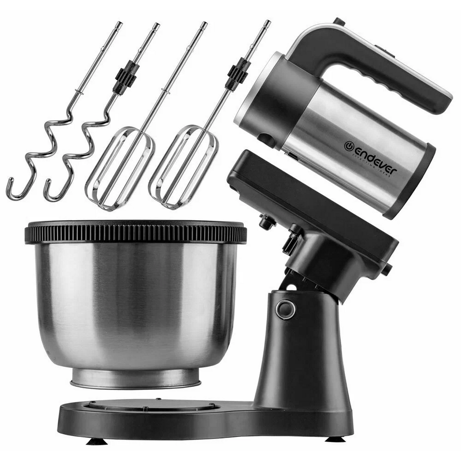 Миксер Endever Sigma-12 черный/стальной