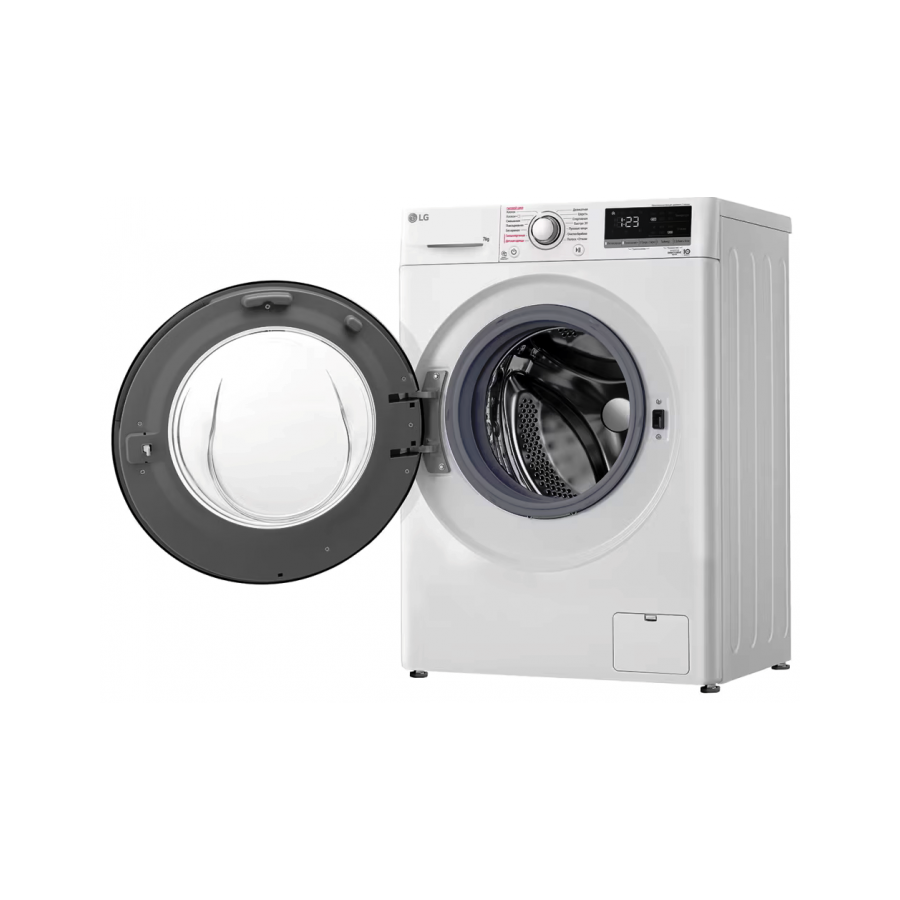 Стиральная машина LG F2V3HS4W класс: A загр.фронтальная макс.:7кг белый инвертер