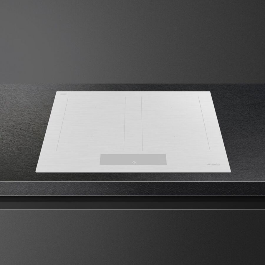 Варочная поверхность Smeg SIM3644MWH Индукционная 60см, 4 зоны нагрева, автоматическое отключение, 9 уровенй мощности, автовентиляция 2.0, пауза