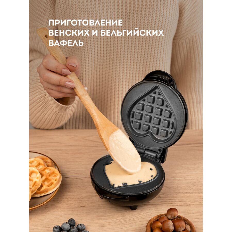 Вафельница Galaxy Line GL 2980 черный