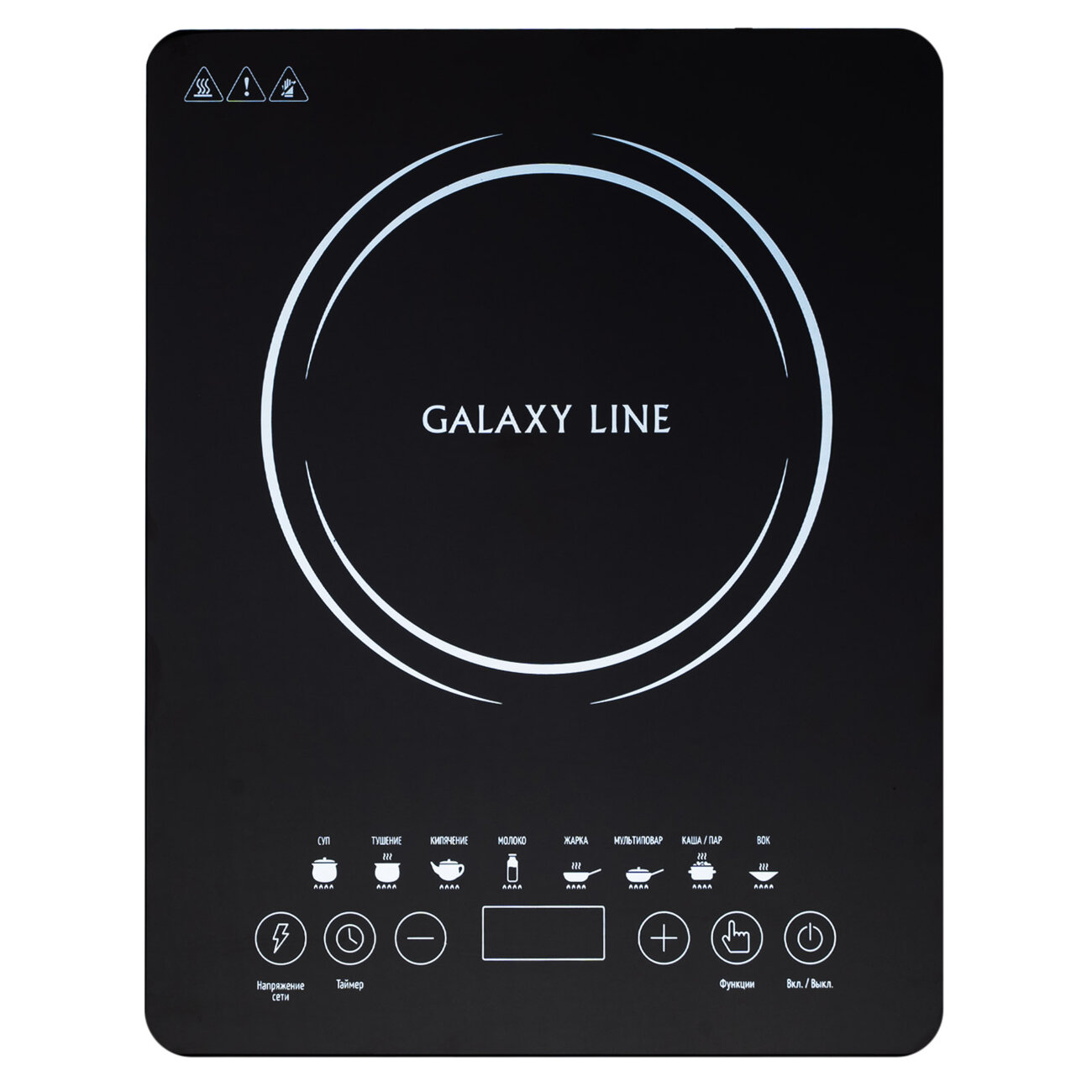 Электроплитка Galaxy GL3065, черная