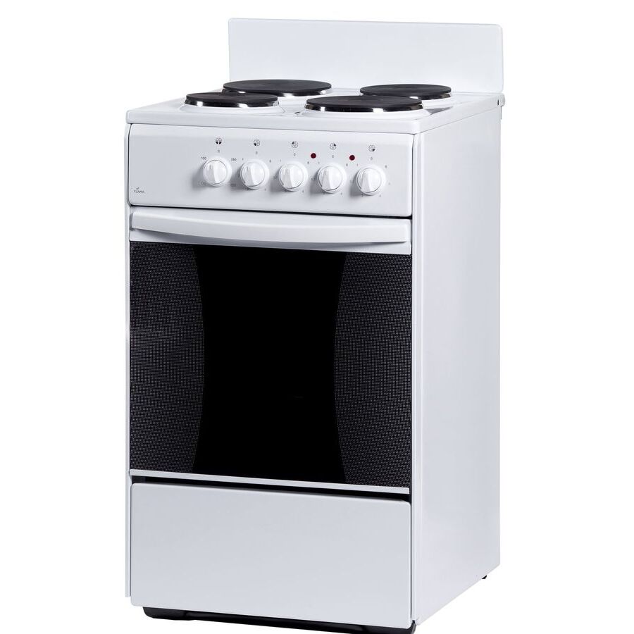 Плита Электрическая Flama AE 1402 W белый эмаль