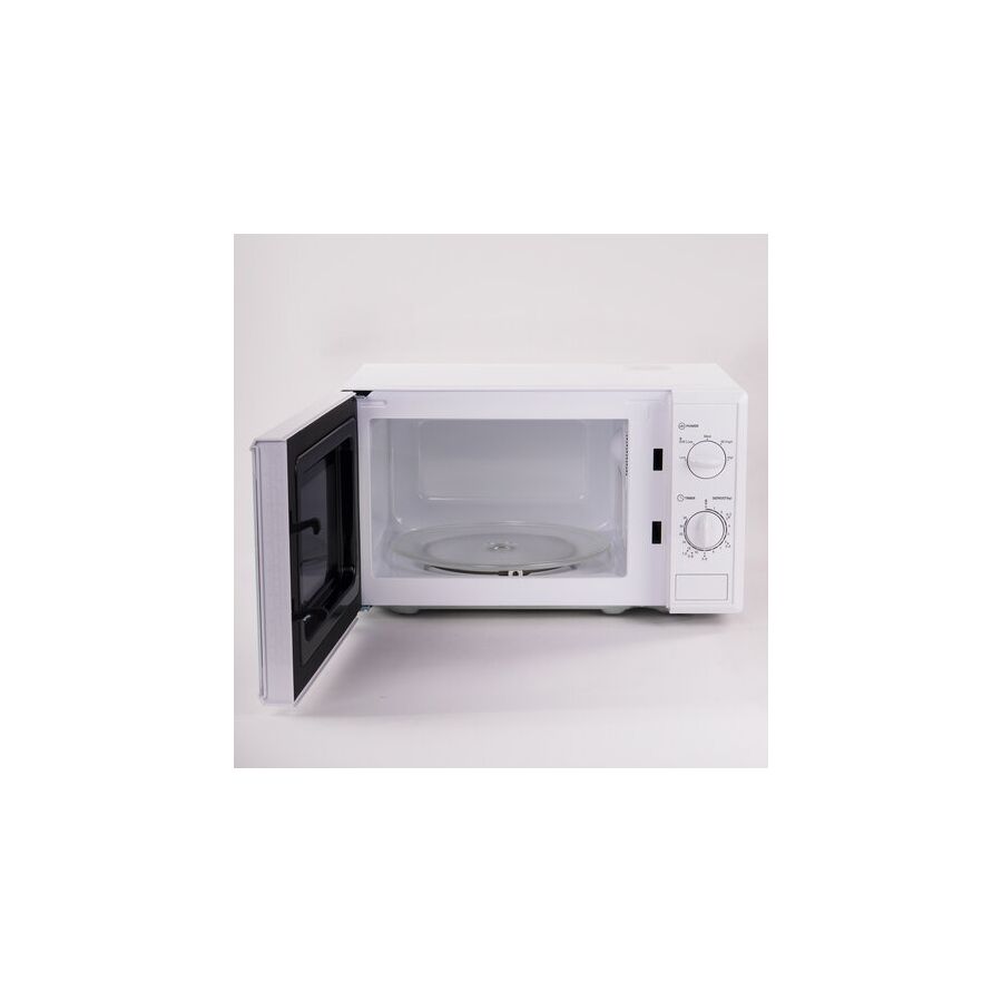 Микроволновая печь SONNEN MW2070B-5MW, 20л, 700Вт, таймер, механическое управление, белая, 454654
