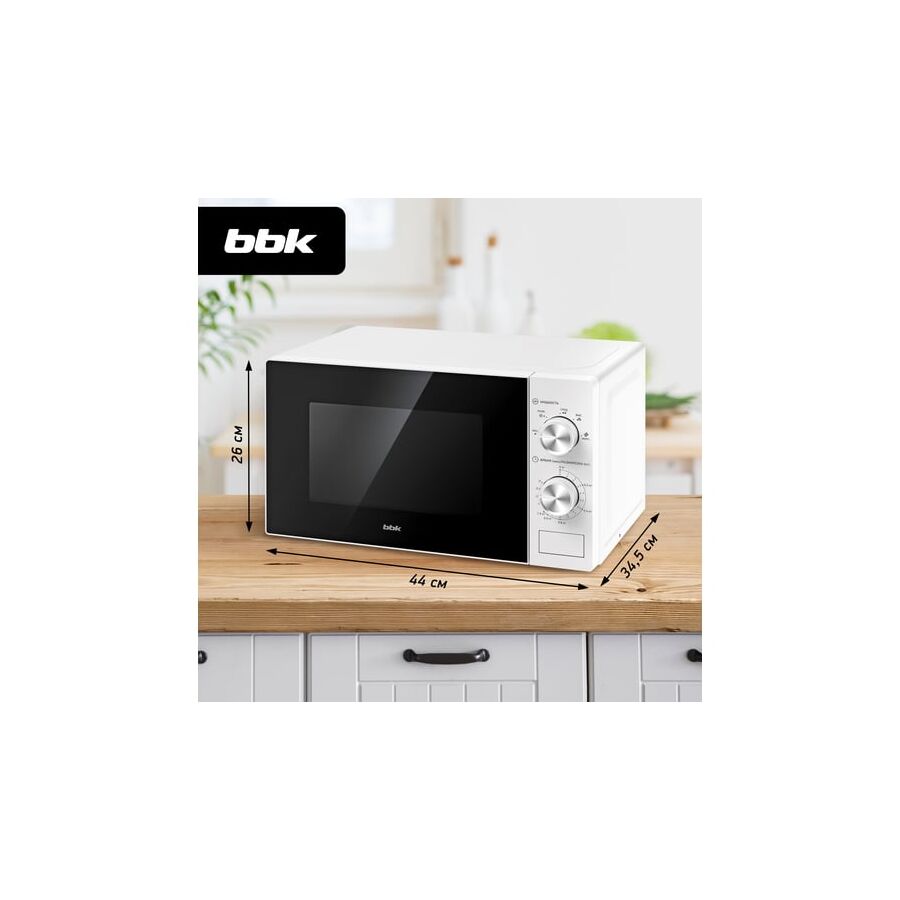 Микроволновая печь BBK 20MWS-763M/W белый