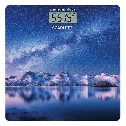 Весы напольные Scarlett SC-BS33E022 звездное небо