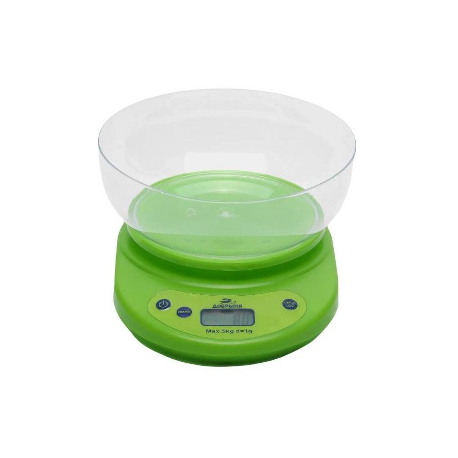 Весы кухонные Добрыня DO-3009 зел