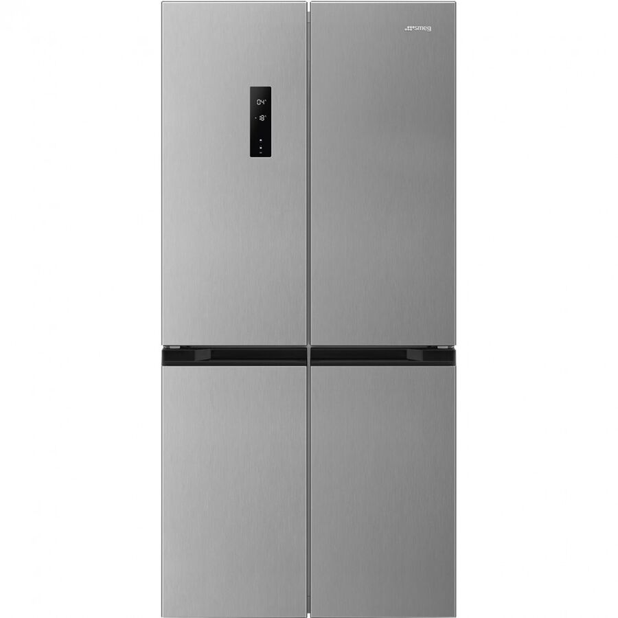 Холодильник SMEG FQI48XE Side-by-Side, отдельностоящий, ВхШхГ 1790х840х690мм, No Frost, объем 488 (322+166)л, дисплей, электронный контроль температ