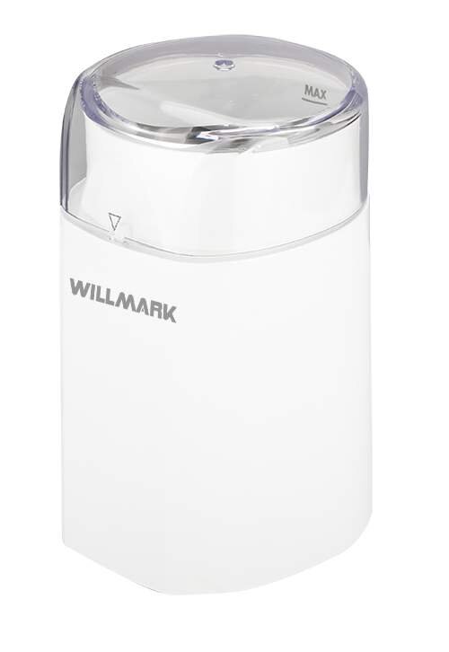 Кофемолка WILLMARK WCG-215 белый