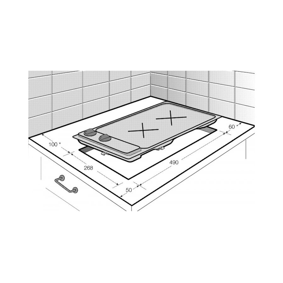 Варочная поверхность Beko HDCG 32220 FX