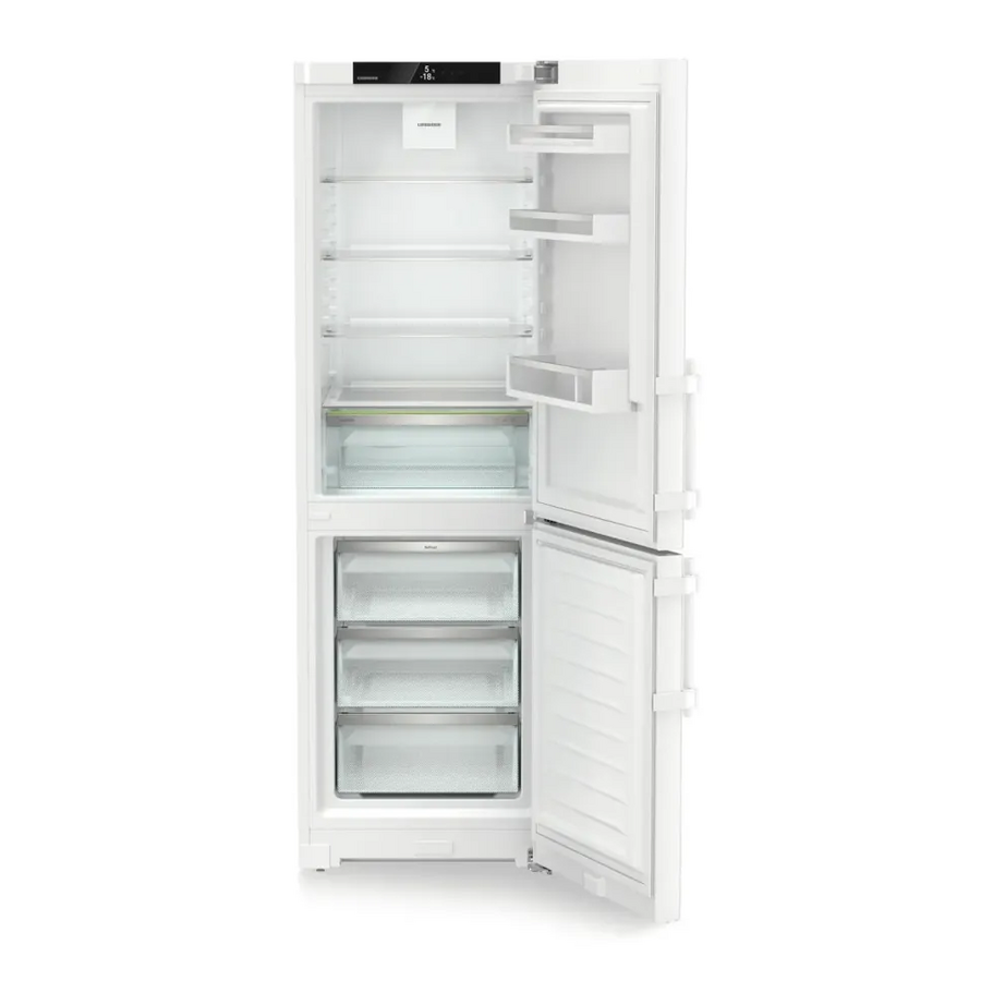 Холодильник LIEBHERR CNc 5213-20 001 Pure, EasyFresh, МК NoFrost 3 контейнера, сенсорный дисплей Touch, внешние ручки с толкателями, белый