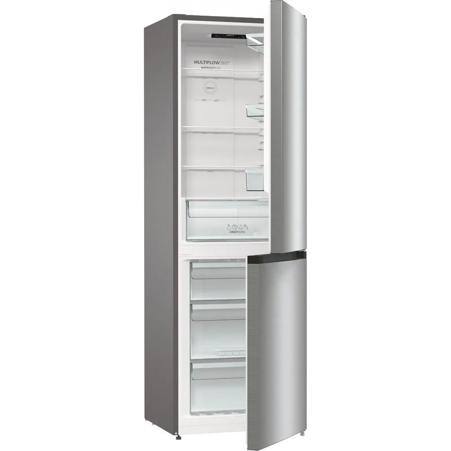 Холодильник Gorenje NRKE62XL серебристый металлик