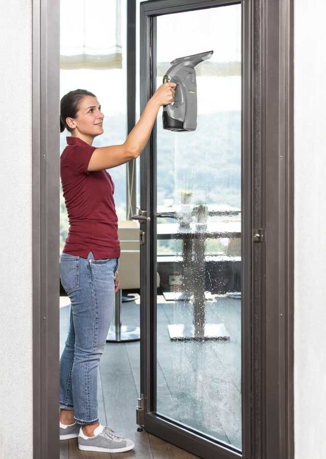 Стеклоочиститель Karcher WVP 10 серый/желтый