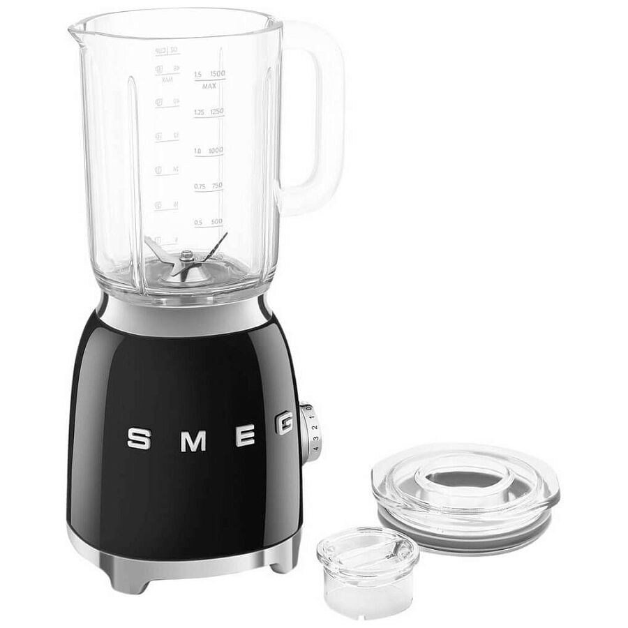 Стационарный блендер Smeg BLF03BLEU, черный