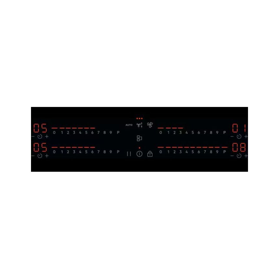 Варочная поверхность индукционная AEG NCH84B03AB стеклокерамич. с вытяжкой B