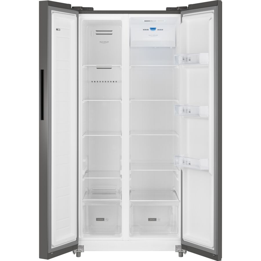 Холодильник Weissgauff WSBS 500 Inverter NoFrost Dark Grey