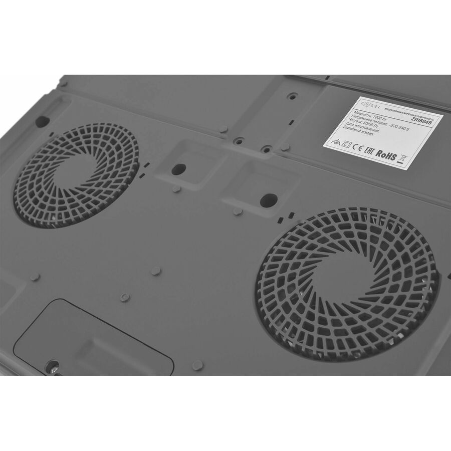 Варочная панель ZUGEL ZIH604B черная
