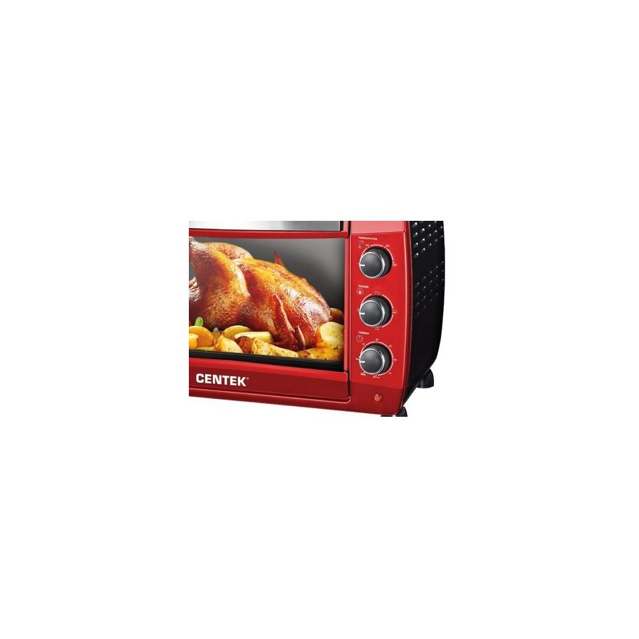 Электропечь CENTEK CT-1532-46 красный