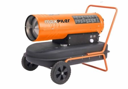 Дизельный нагреватель MAXPILER MDH-30 (30кВт, произв 720м³/ч, площ обогр, 290м², бак 36л)