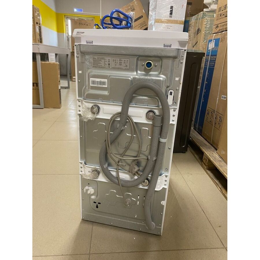 УЦ Стиральная машина вертикальная Midea MFE05W70/W-RU (плохая упаковка, бу, нет документации, замена мотора)