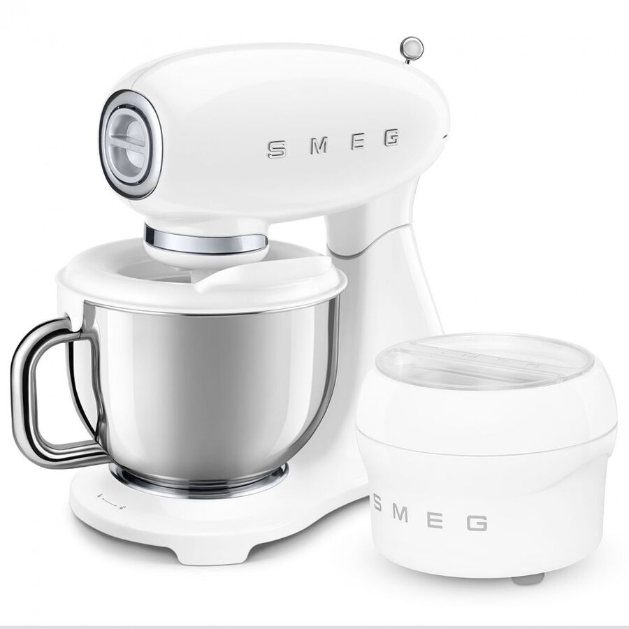 Миксер планетарный SMEG SMF05WHEU белый