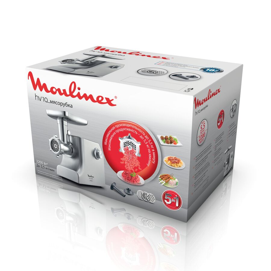 Мясорубка Moulinex HV10 (ME856D32)
