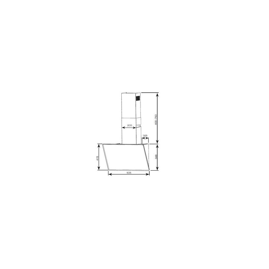 Вытяжка Centek CT-1829-60 Black