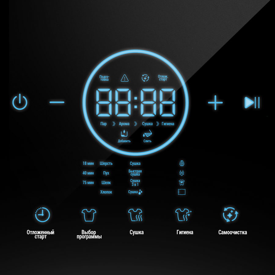 Паровой шкаф HIBERG SD 4GB