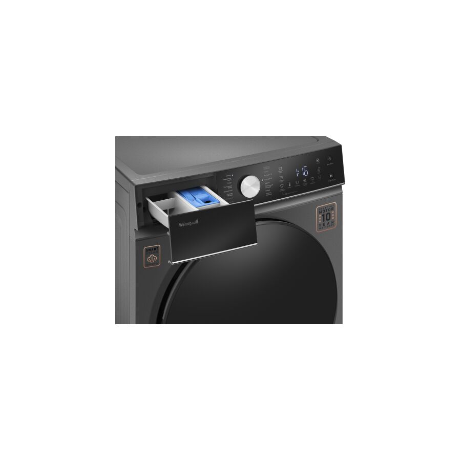 Стиральная машина Weissgauff WMD 61211 D Inverter Steam Deep Grey