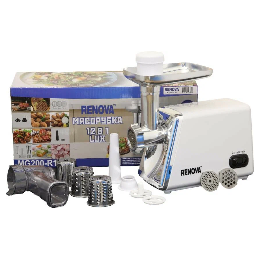 Мясорубка RENOVA MG200-R1WL