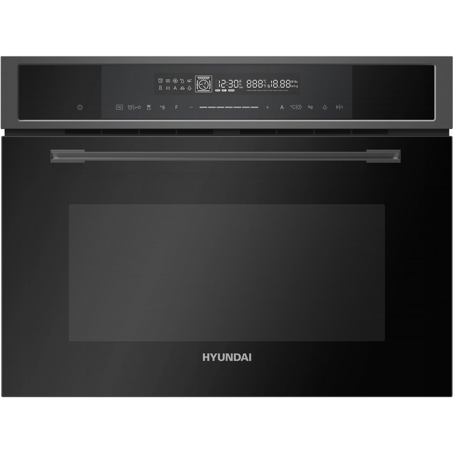 Встраиваемый духовой шкаф Hyundai HMEO 6580 DX черный