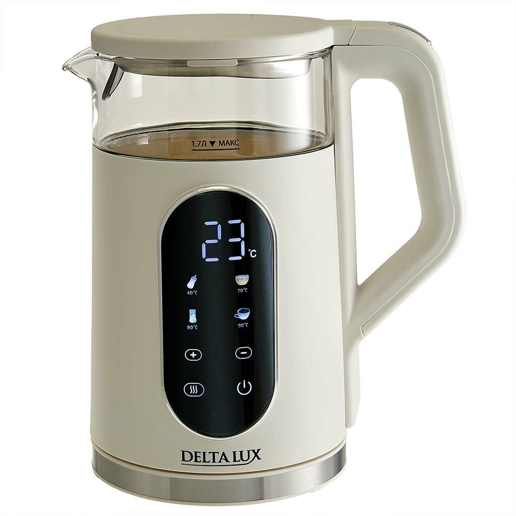 Электрочайник DELTA DE-1025 черный