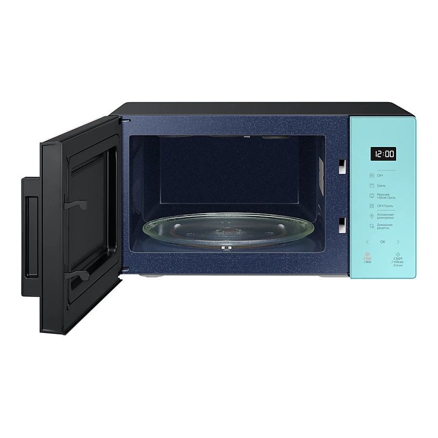Микроволновая печь Samsung MG23T5018AN/BW мятный