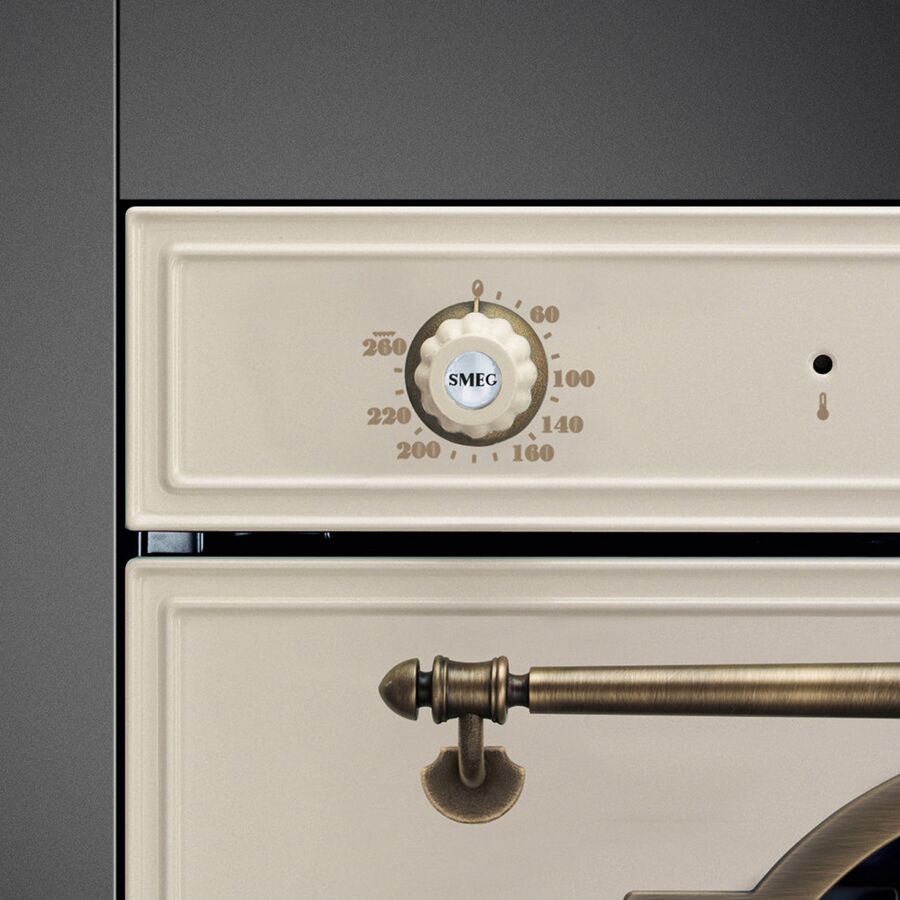 Духовой шкаф SMEG SFP67C1TPO 60см, Cortina, 50-260 градусов, часы/таймер, галогенная подсветка, 9 режимов