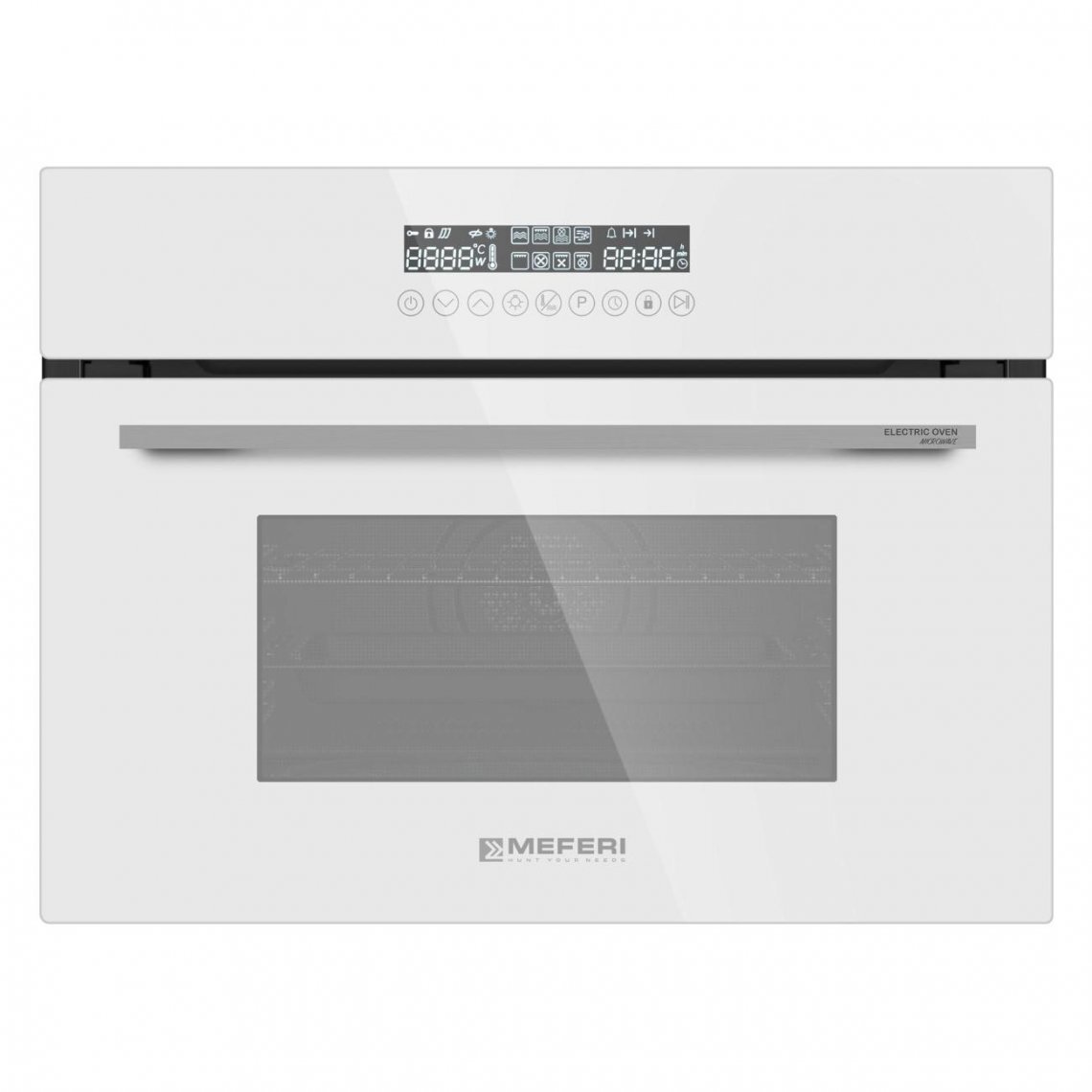 Духовой шкаф Meferi MEO608WH Microwave белый
