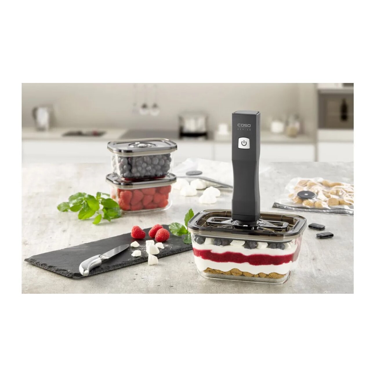 Вакууматор с аксессуарами CASO Vacu OneTouch Eco-Set