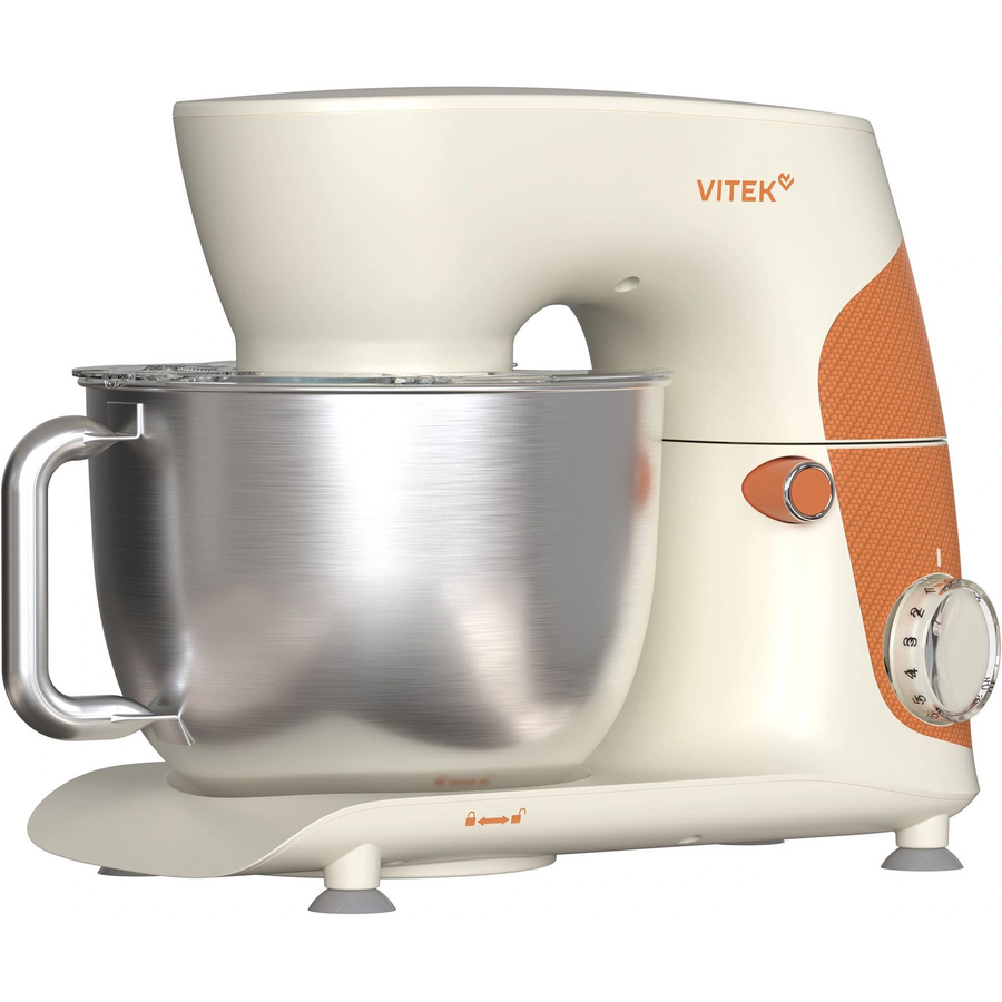 Миксер Vitek VT-PM0331 1800Вт кремовый/оранжевый