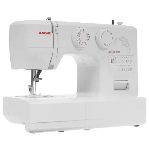 Швейная машина Janome Juno 1512 белый