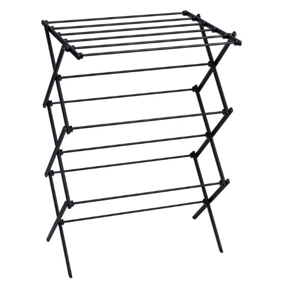 Сушилка для белья Laima Home 700473 Ladder Black раскладная 4 уровня, 10 метров