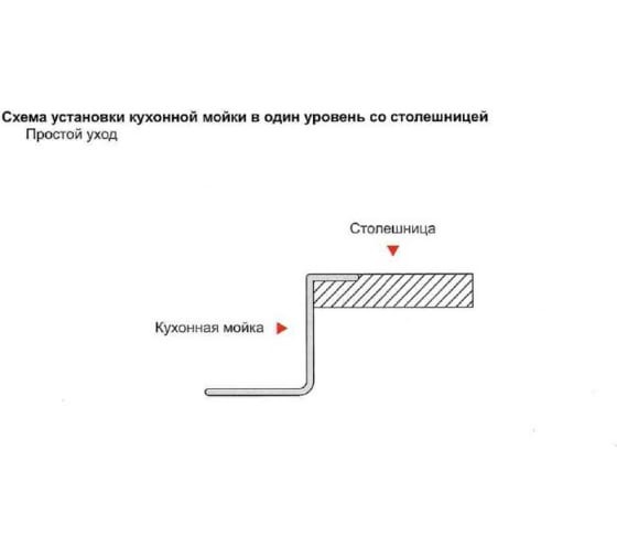 Кухонная мойка Gerhans K 36050 нерж