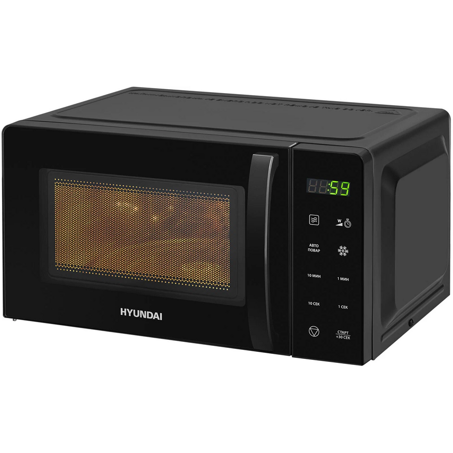 Микроволновая печь Hyundai HYM-D3030, 700Вт, 20л, черный