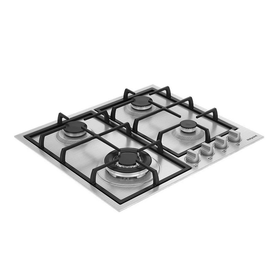 Варочная поверхность HOTPOINT HGMT 642 W IX серебристый независимая