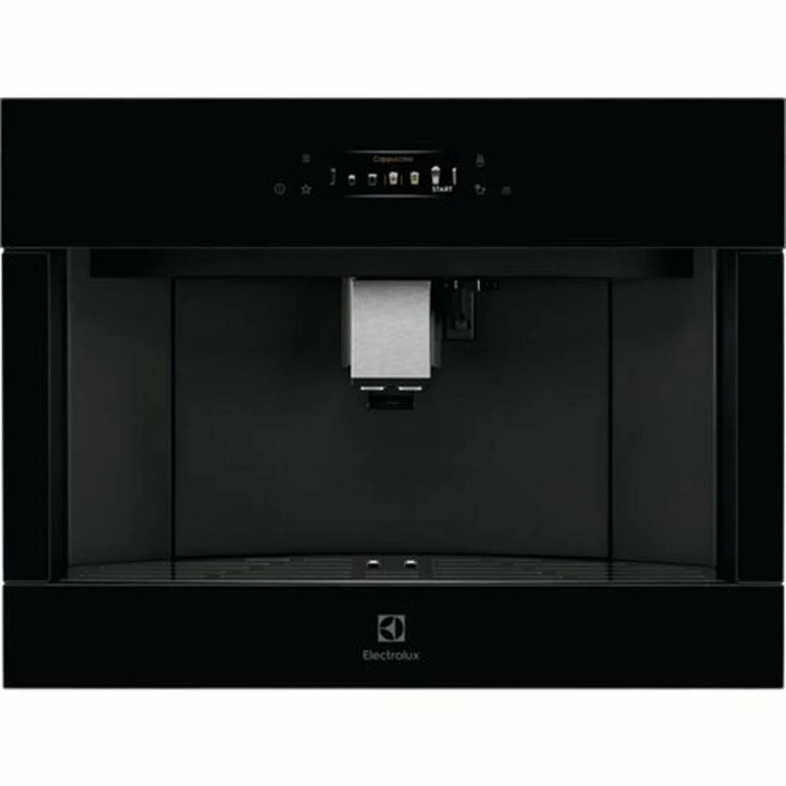 Встраиваемая кофемашина ELECTROLUX KBC85Z автоматическая, сенсорное управление черный