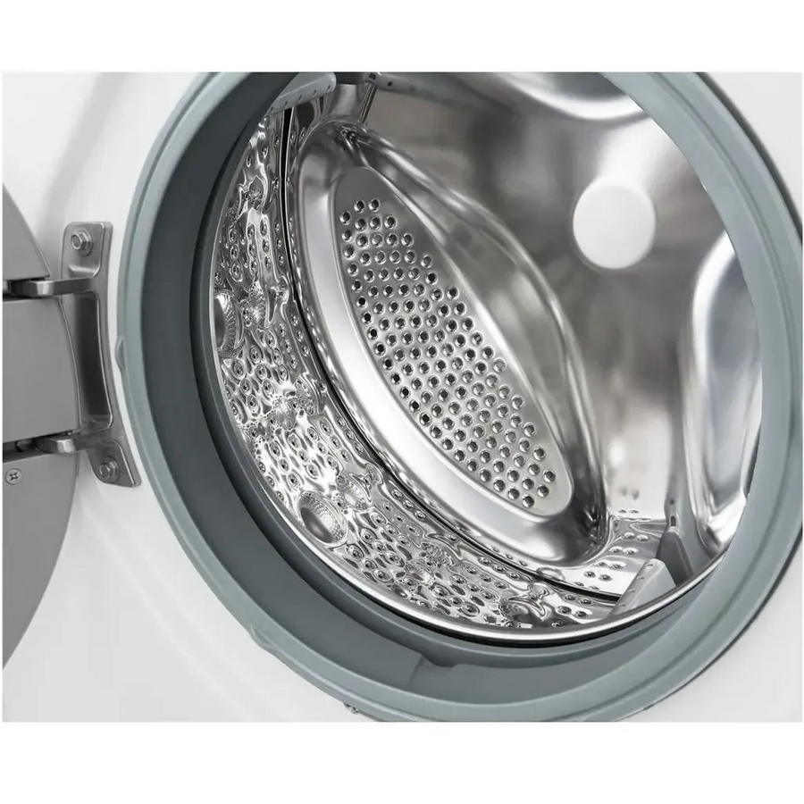 Стиральная машина LG F1296NDS0 60x44x85 см :A фронт. макс.:6кг белый 1200 об/мин, пар