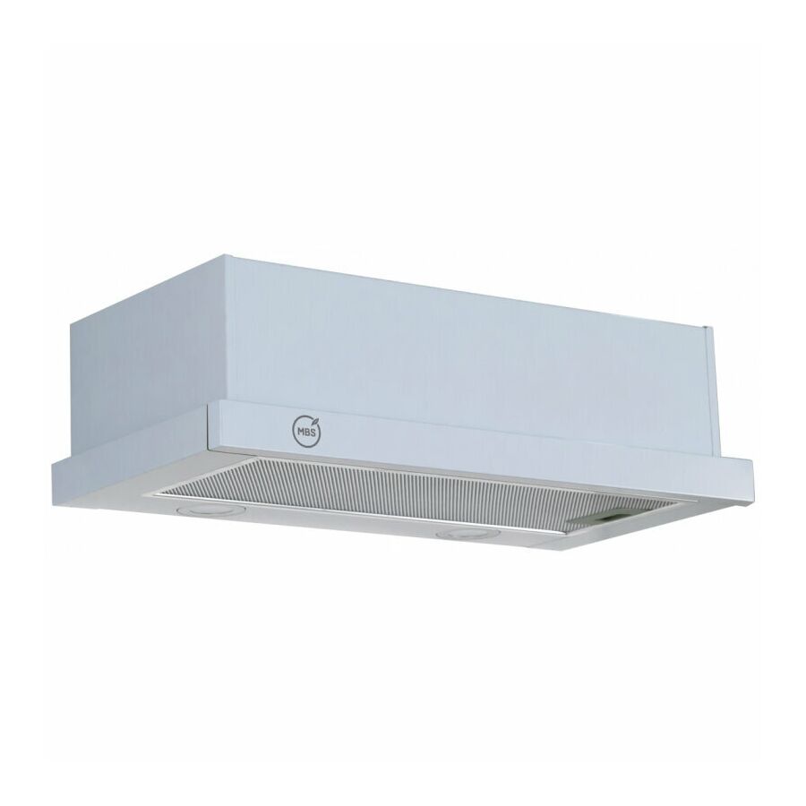 Вытяжка MBS Aralia 160, управление кнопочное, белый (Aralia 160 white glass)